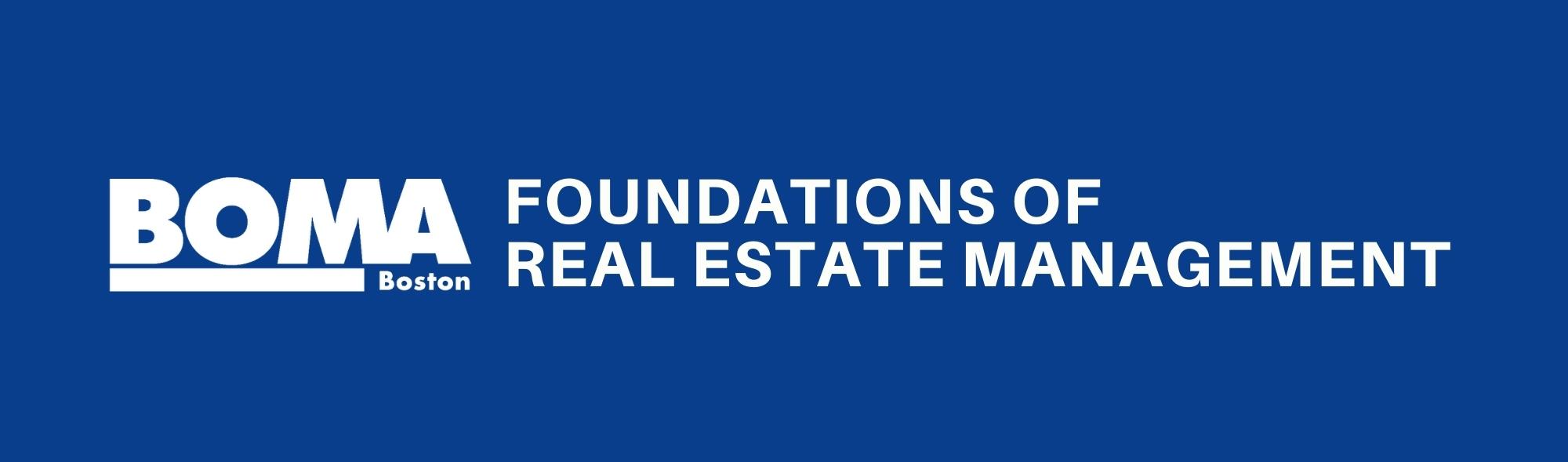 2022 BOMA Foundations of Real Estate Management