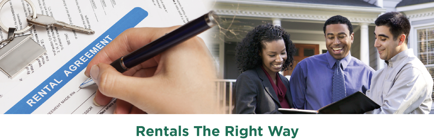 Rentals The Right Way! - CE Webinar
