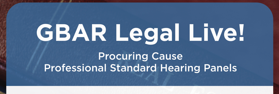 GBAR Legal Live! - Live Webinar